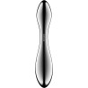 Satisfyer - Pure Gravity 3 Godemichet Double Extrémité En Acier Inoxydable